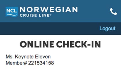 Norwegian Cruiselines Mobile