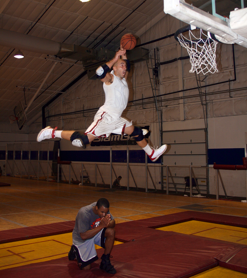 Nick Dunking